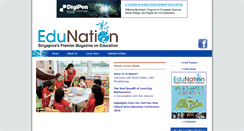 Desktop Screenshot of edunationsg.com